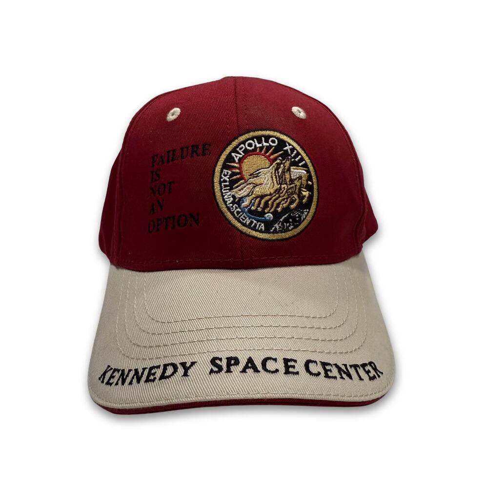 Vintage Kennedy Space Center Apollo XIII "Failure is not an option" Baseball Cap